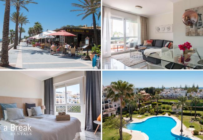 Apartamento en San Pedro de Alcántara - 49 - Lorcrisur overlooking the pool