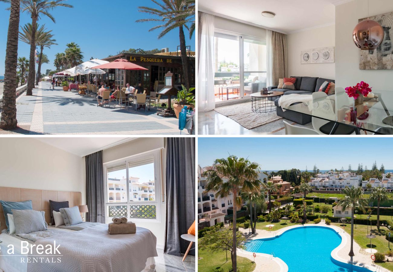 Apartamento en San Pedro de Alcántara - 49 - Lorcrisur overlooking the pool